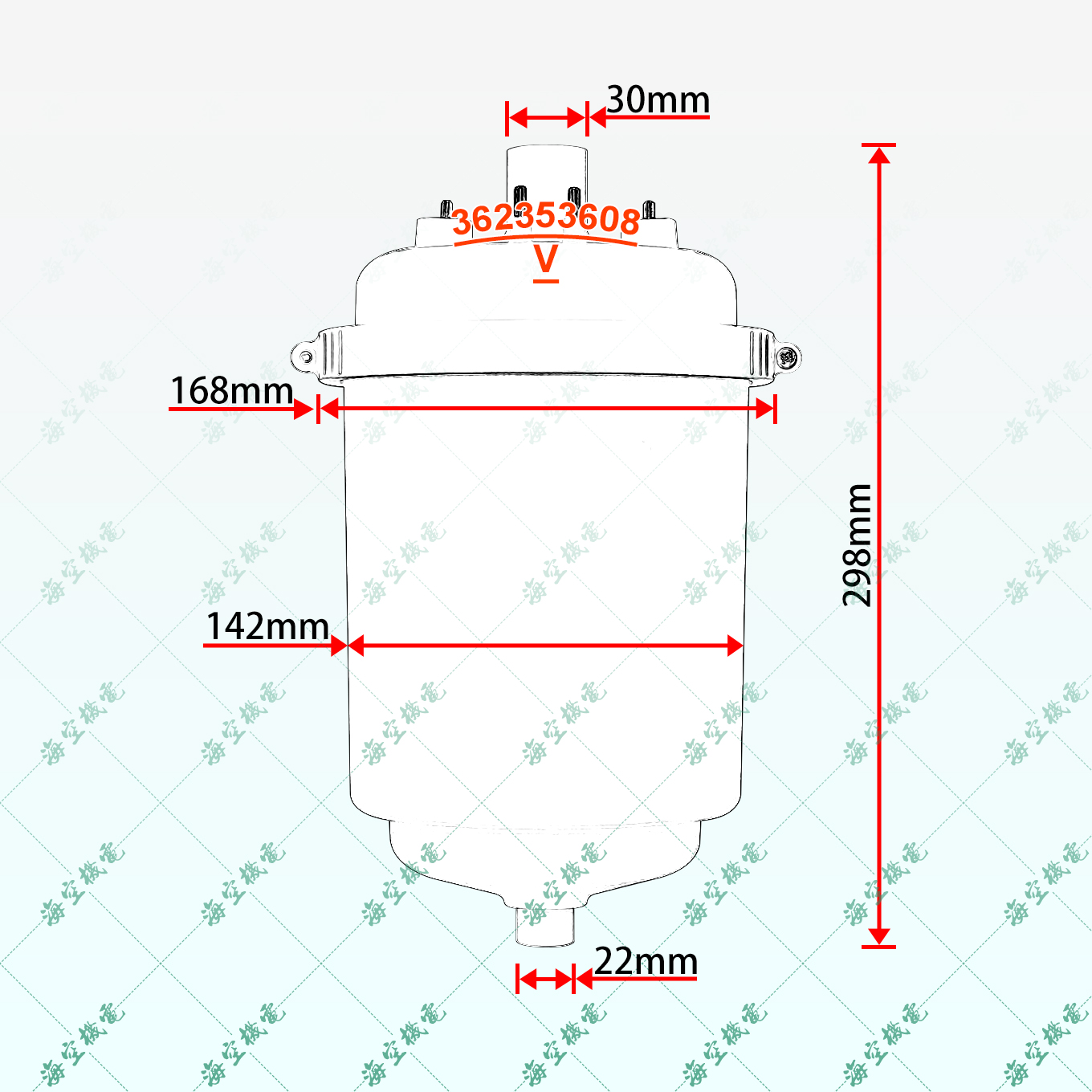 BLCT1LOOWO尺寸图-5kg